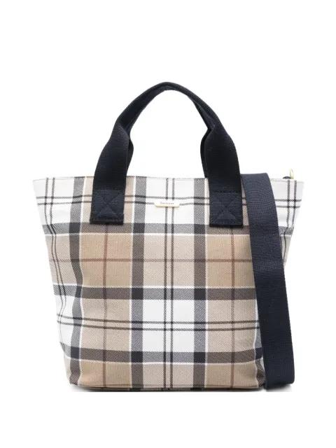 Maisy tartan tote bag by BARBOUR