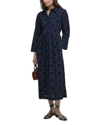 Melissa Eyelet Midi Dress by BARBOUR