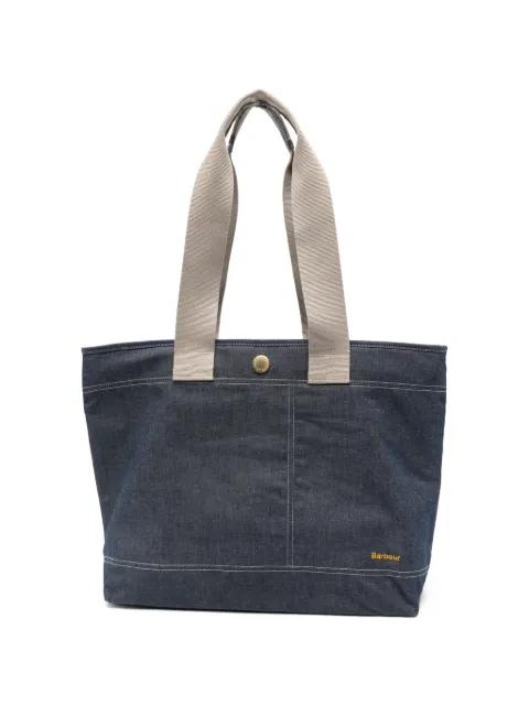 Mya denim tote bag by BARBOUR