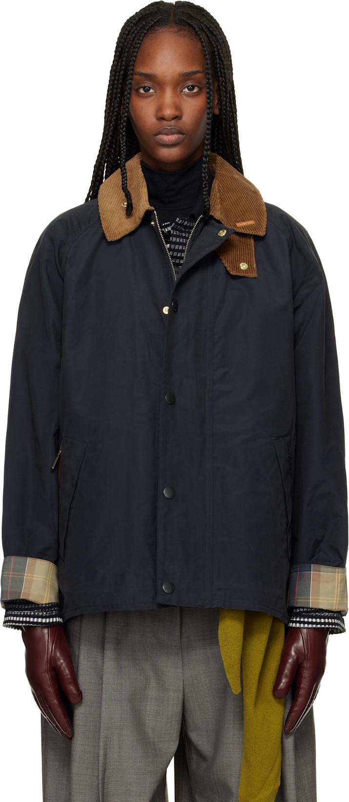 Navy Icons Transport Casual Jacket by BARBOUR