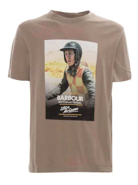 Nicholl Steve McQueen graphic T-shirt by BARBOUR