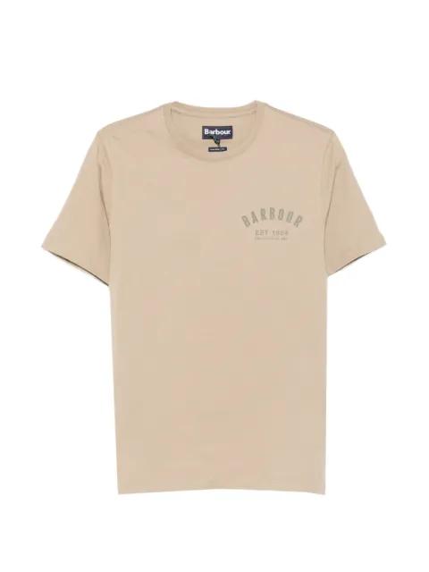 Preppy logo-print T-shirt by BARBOUR