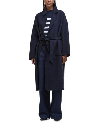 Rachel Wool Blend Wrap Coat by BARBOUR