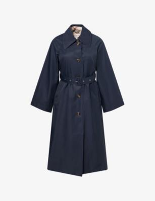 Robyn Belted Cotton-Blend Trench Coat by BARBOUR
