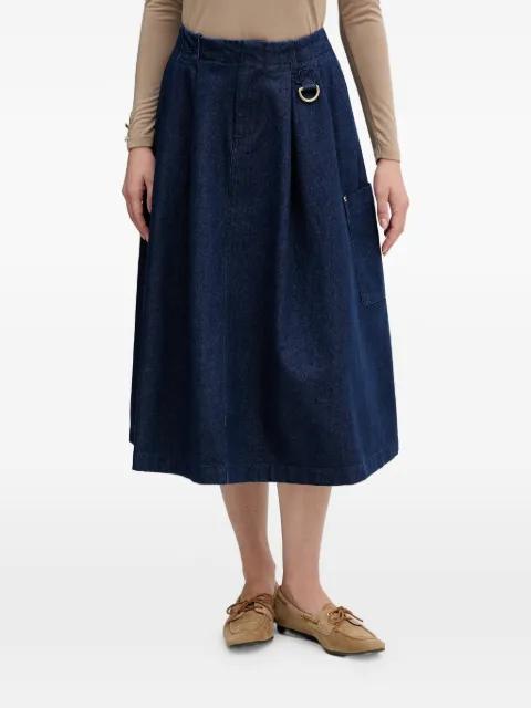 Saima d-ring pocket midi skirt by BARBOUR