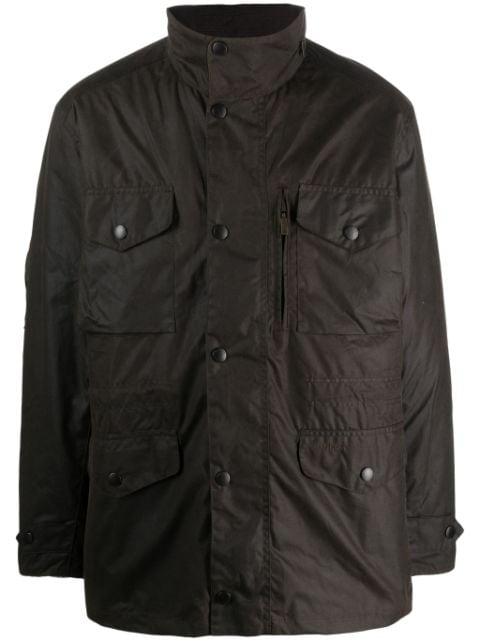 Sapper wax-coated coat by BARBOUR
