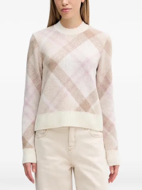 Sara argyle crew-neck sweater by BARBOUR