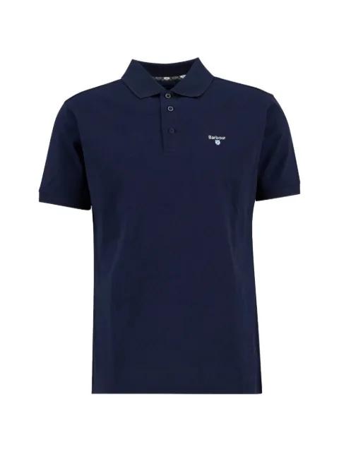 Sutton logo-embroidered polo shirt by BARBOUR