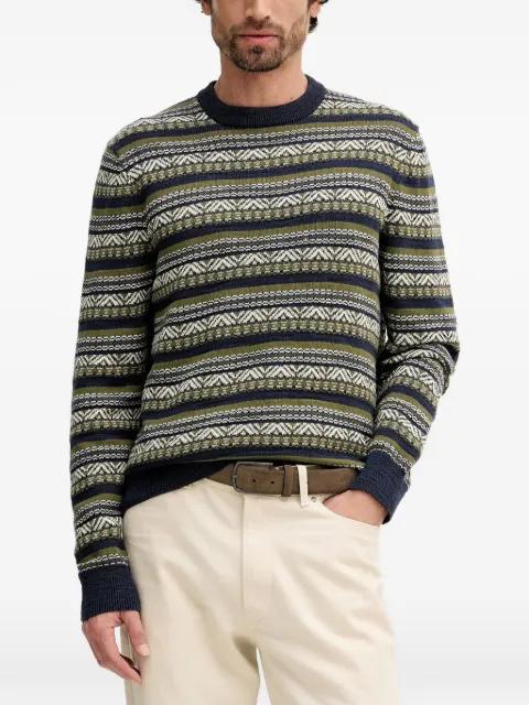 Topcliffe patterned knit sweater by BARBOUR