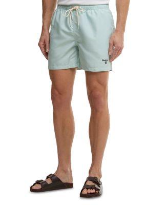 Water Reactive Leaf 5.3" Swim Shorts by BARBOUR