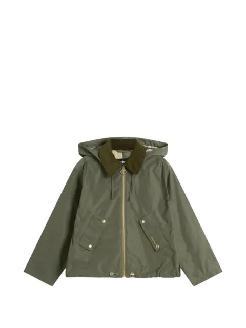 Weaver Showerproof hoodied jacket by BARBOUR