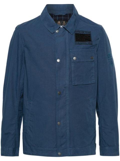Workers cotton shirt jacket by BARBOUR