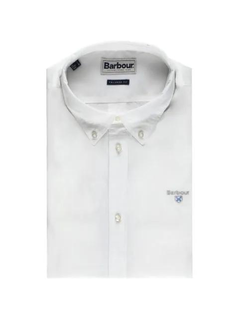 button-down tailored-fit shirt by BARBOUR