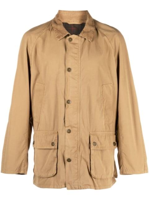 button-up shirt jacket by BARBOUR