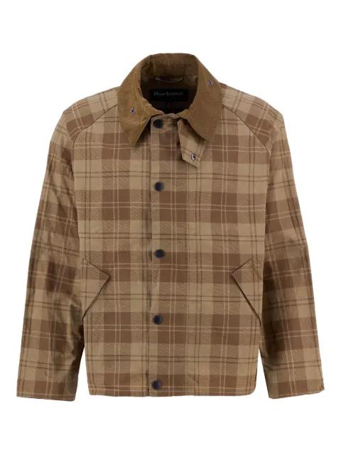 check windbreaker by BARBOUR