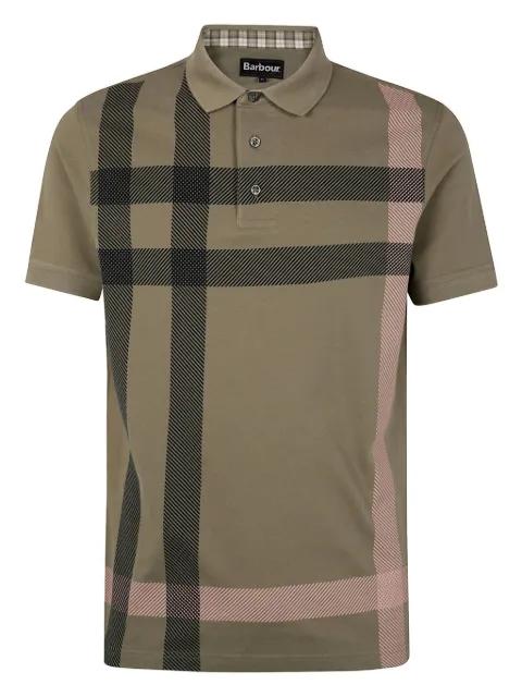 checked polo shirt by BARBOUR