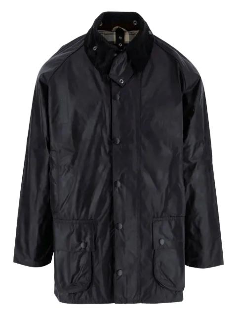corduroy-collar coat by BARBOUR