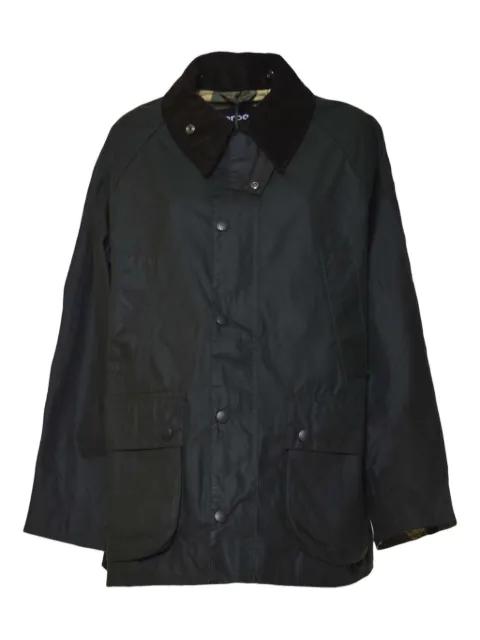 corduroy-collar coat by BARBOUR