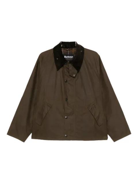 corduroy-collar jacket by BARBOUR