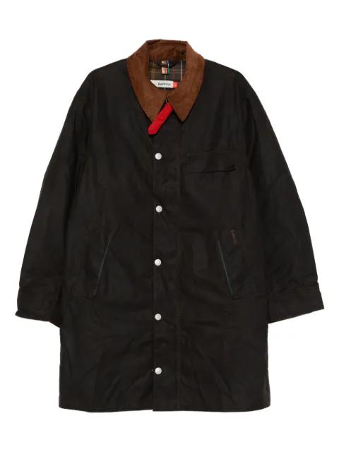 corduroy-collar jacket by BARBOUR