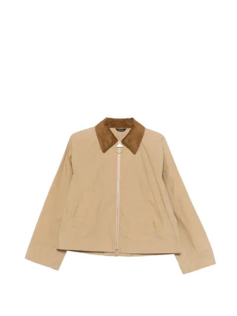corduroy-collar jacket by BARBOUR