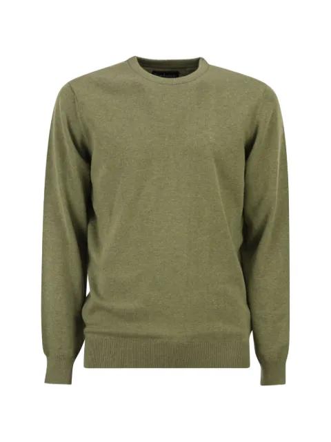 crew-neck logo cotton sweater by BARBOUR
