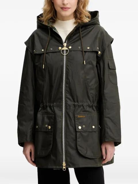drawstring hoodied jacket by BARBOUR