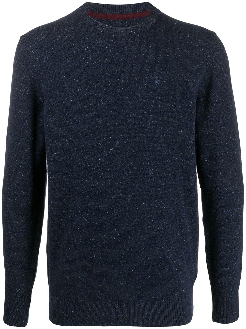 embroidered logo jumper by BARBOUR