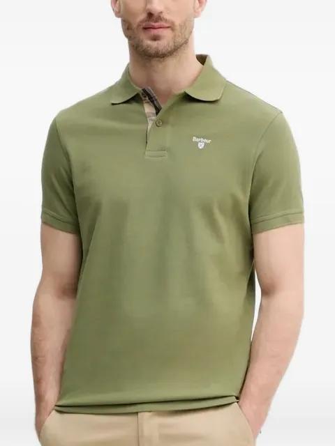 embroidered-logo polo shirt by BARBOUR