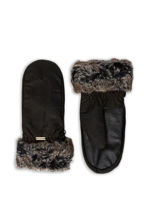 logo detail gloves by BARBOUR
