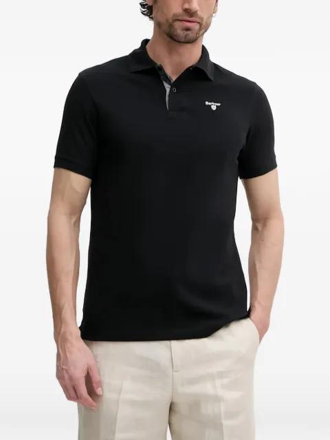 logo-detail polo shirt by BARBOUR