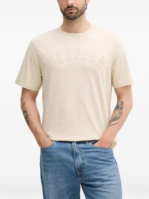 logo-embossed T-shirt by BARBOUR