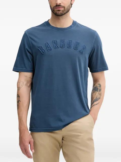 logo-embroidered T-shirt by BARBOUR