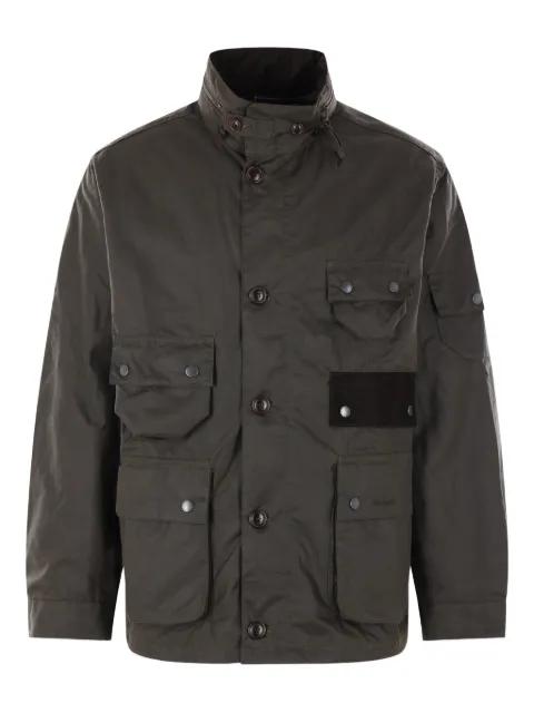 logo-embroidered jacket by BARBOUR