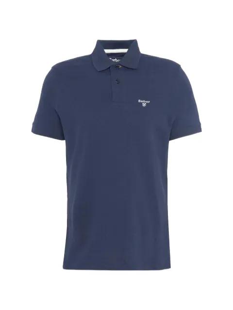 logo-embroidered lightweight polo shirt by BARBOUR