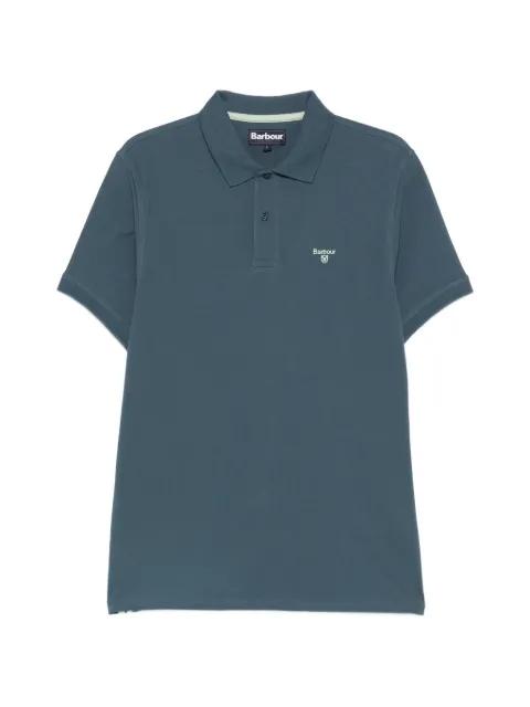 logo-embroidered polo shirt by BARBOUR