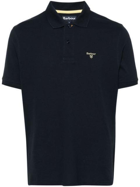 logo-embroidered polo shirt by BARBOUR