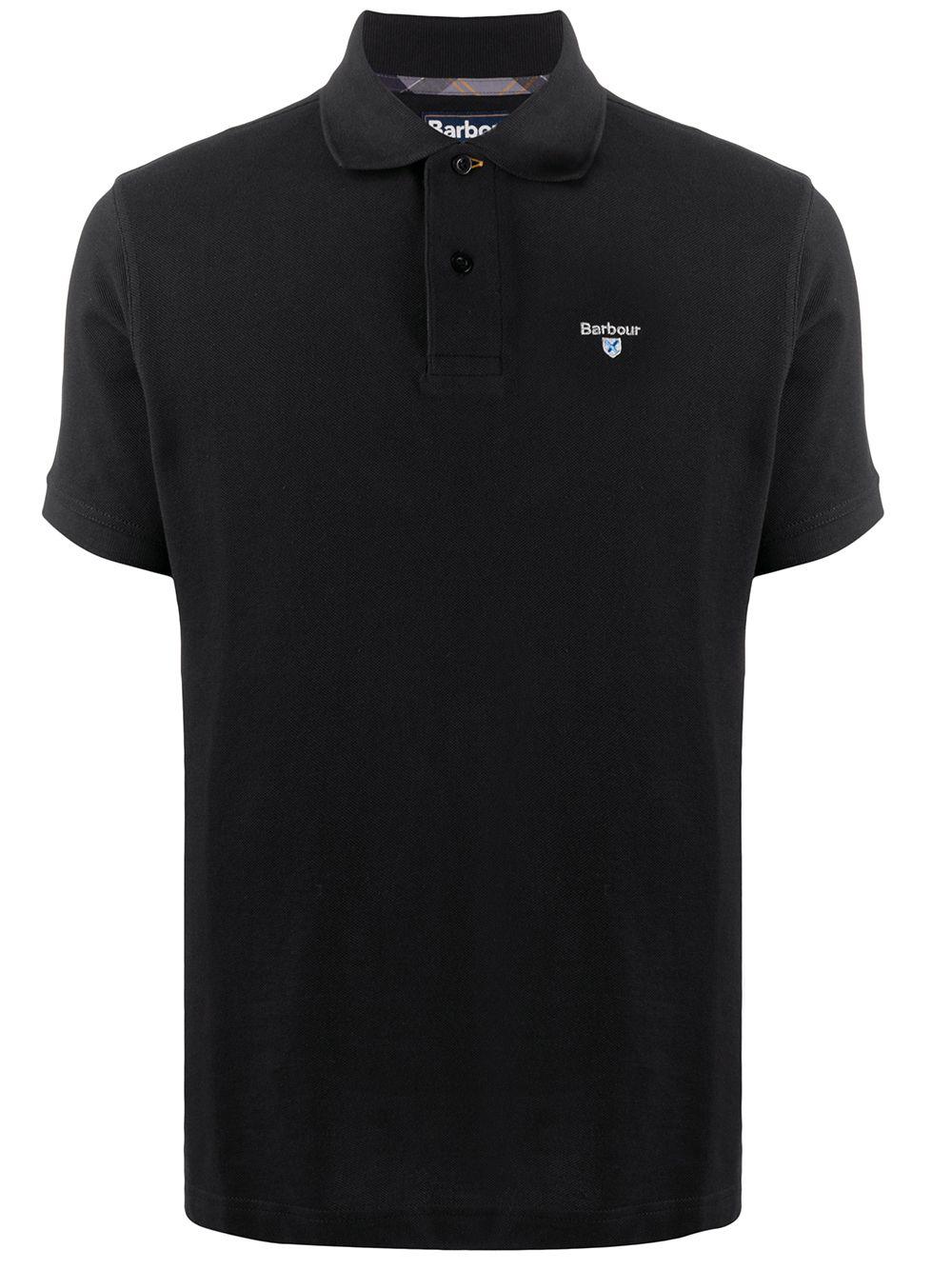 logo embroidered polo shirt by BARBOUR