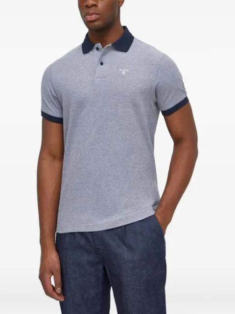 logo-embroidered polo shirt by BARBOUR