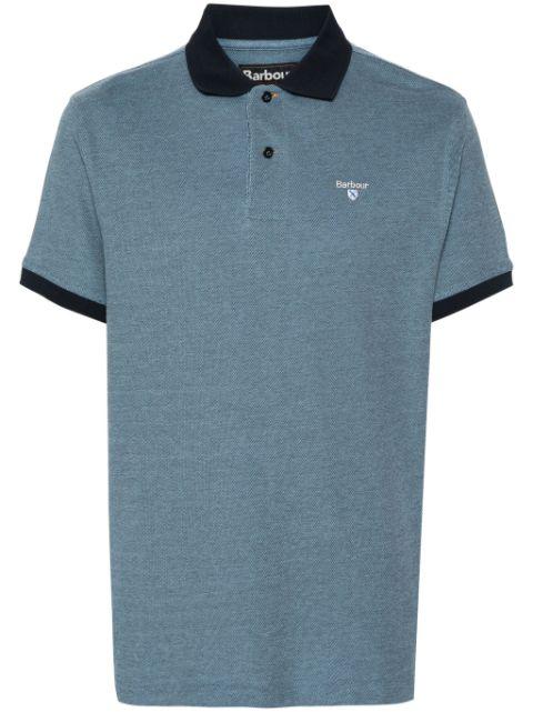 logo-embroidered polo shirt by BARBOUR