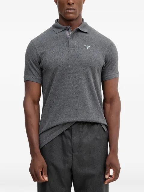 logo-embroidery polo shirt by BARBOUR