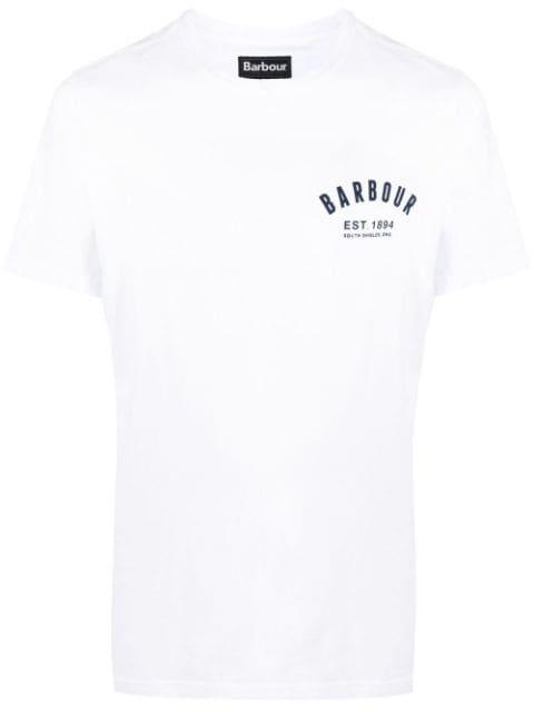 logo-print short-sleeved T-shirt by BARBOUR