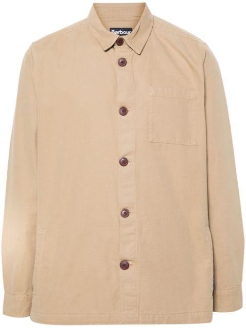 long-sleeve cotton shirt by BARBOUR
