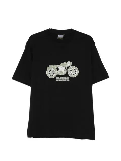 motorcycle-graphic T-shirt by BARBOUR