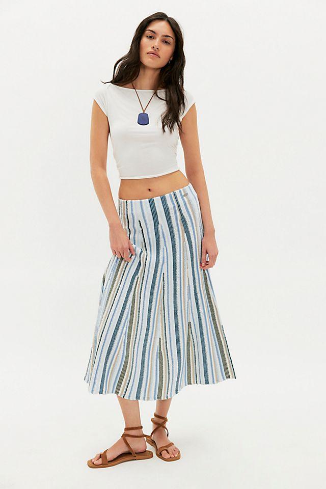 Barbour Josie Knitted Maxi Skirt by BARBOUR | FREE PEOPLE