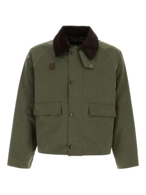 press-fastening jacket by BARBOUR