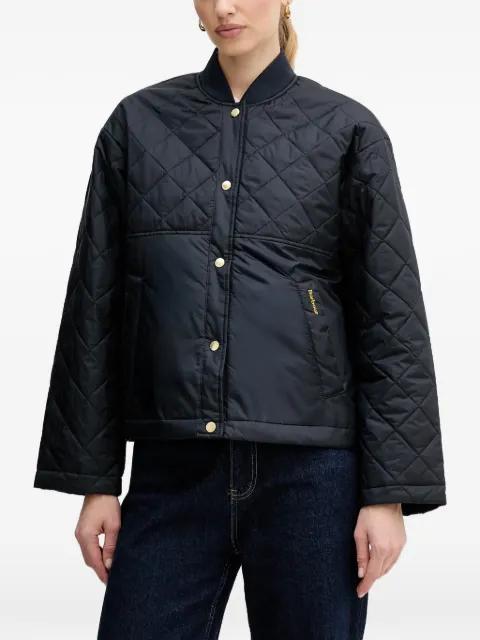 quilted buttoned jacket by BARBOUR