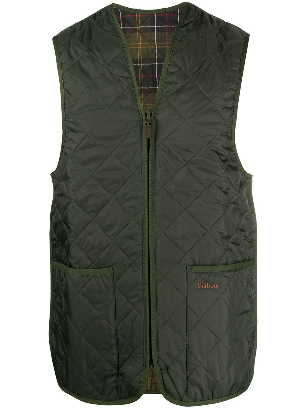 quilted reversible gilet by BARBOUR