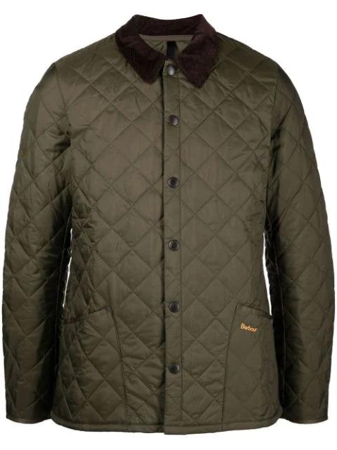 quilted shirt jacket by BARBOUR