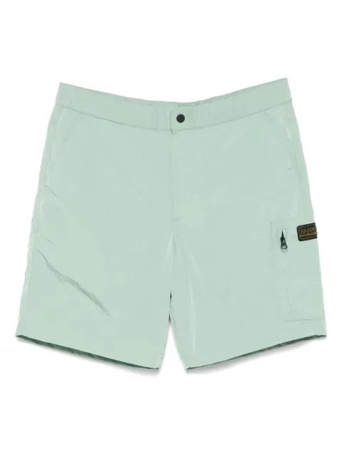 raised-logo shorts by BARBOUR